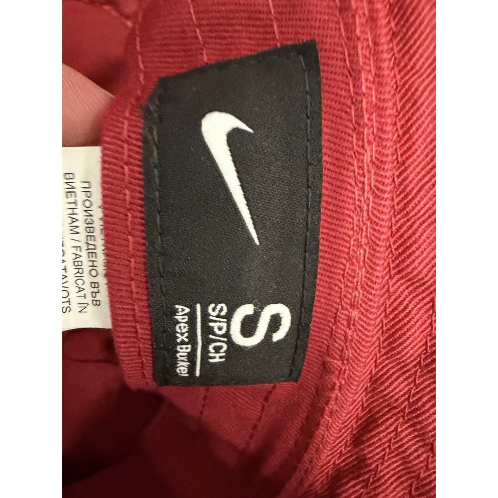 NWT Men’s Nike Alabama Crimson Tide Bucket Hat Sz Small Red Roll Tide - Picture 5 of 8